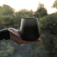 snö 黑杉陶杯